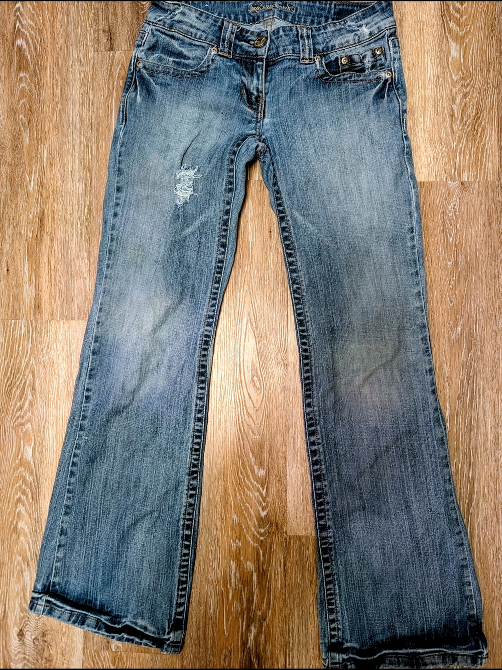 American Eagle Outfitters Light Blue Flare Jeans